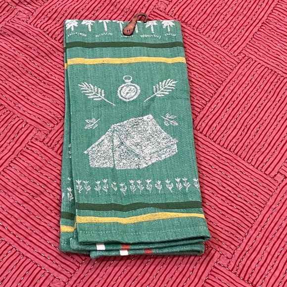 NWT Dishtowel by Now Designs cabin /camp / forest theme - Picture 8 of 9